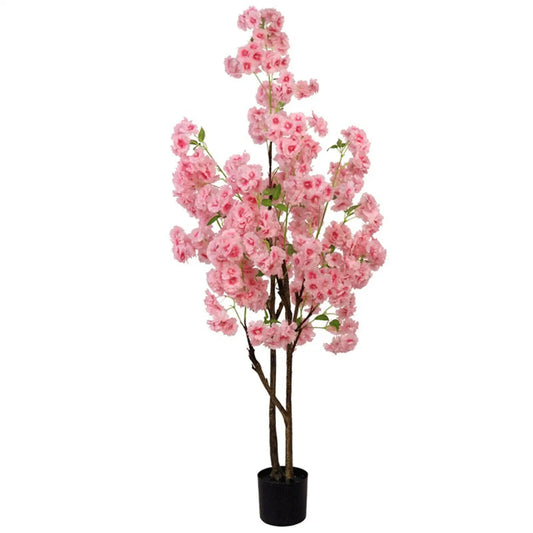 NONECN Artificial Cherry Blossom Tree Indoor Decoration