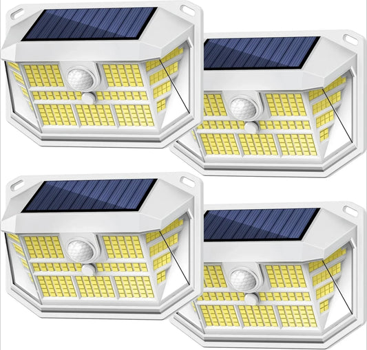 SZRSTH 231 LED Outdoor Waterproof Solar Light IP65 PIR Motion Sensor