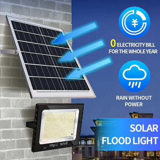 LED Solar Split Wall Lamp With Motion Sensor And Remote